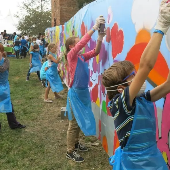 couleurs en graffiti